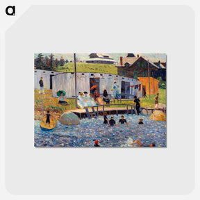 アートポストカード-The Bathing Hour, Chester, Nova Scotia
 - バーンズ・コレクション Postcard.
