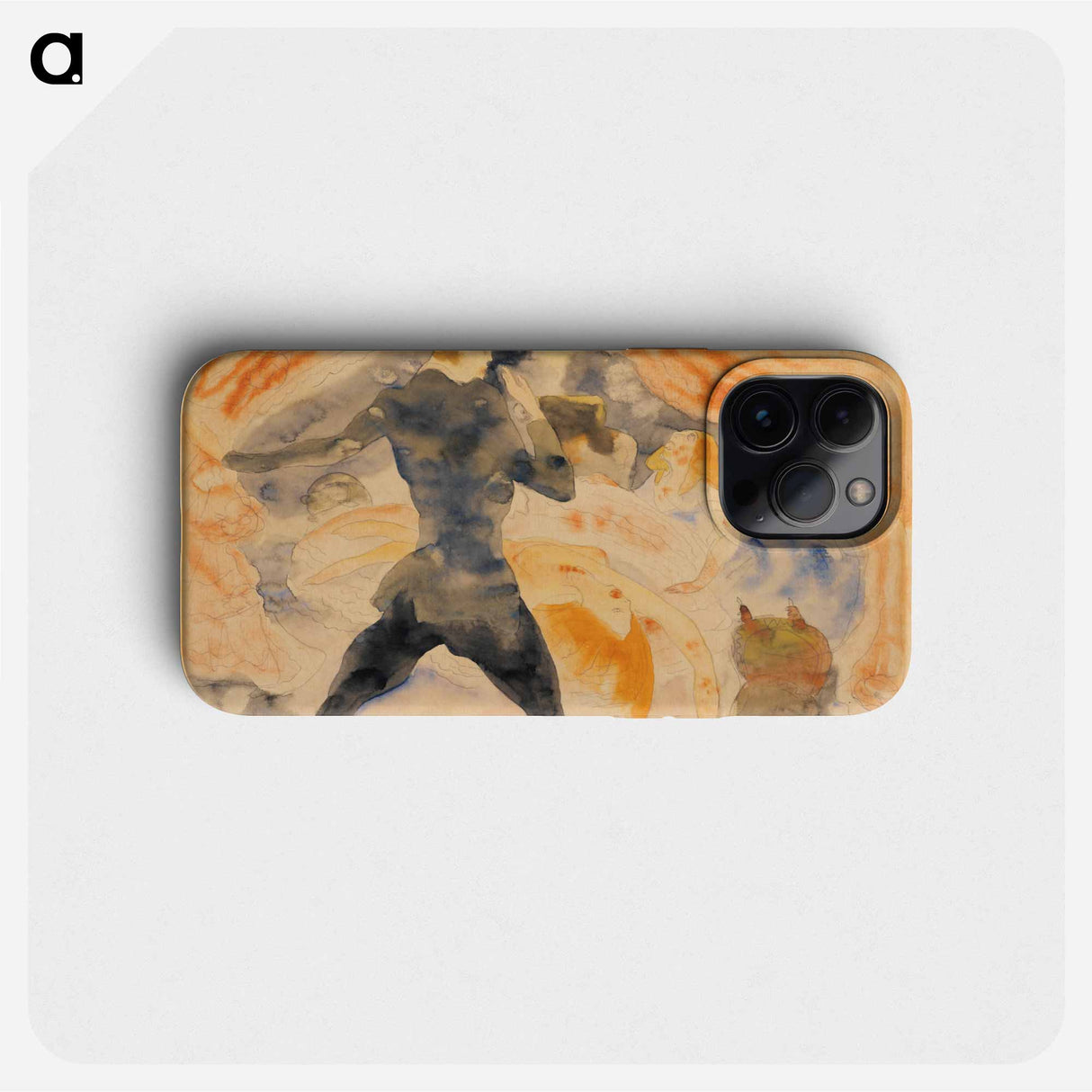 The Girl with the Golden Eyes - チャールズ デムス Phone Case.