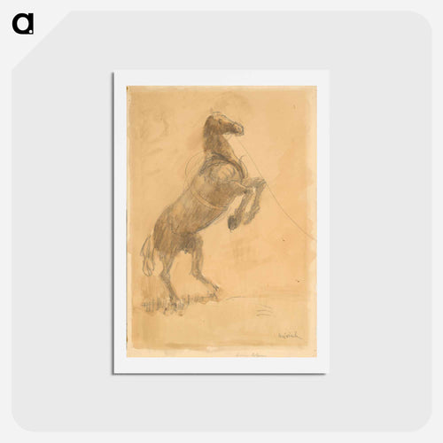 Rearing Horse
 - シプリアン マジェルニク Postcard.