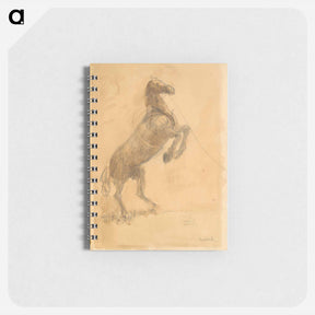 アートメモ帳-Rearing Horse
 - シプリアン マジェルニク Memo.