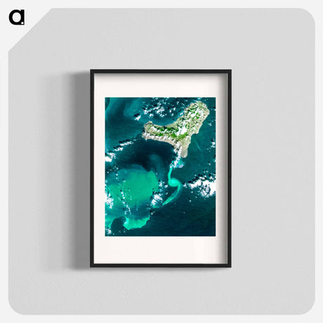 アートポスター-Underwater Volcanic Eruption, Canary Islands
 - 上空からの地球 Poster.