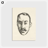 アートポストカード-Henry van de Velde - エドヴァルド ムンク Postcard.