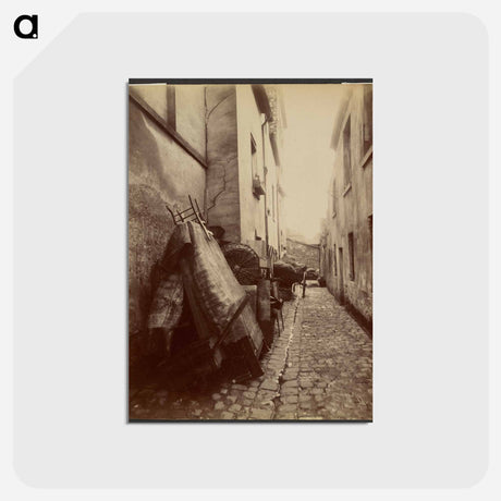 アートポストカード-Un coin de la Cité Doré, boulevard de la Gare
 - ウジェーヌ アジェ Postcard.