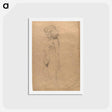 アートポストカード-Female nude - グスタフ クリムト Postcard.