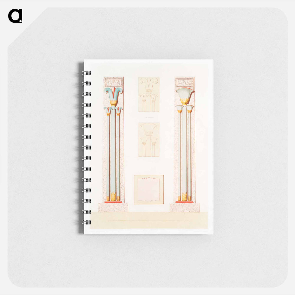 アートメモ帳-Pillar of Thutmose III of Karnac
 - エジプト美術史 Memo.