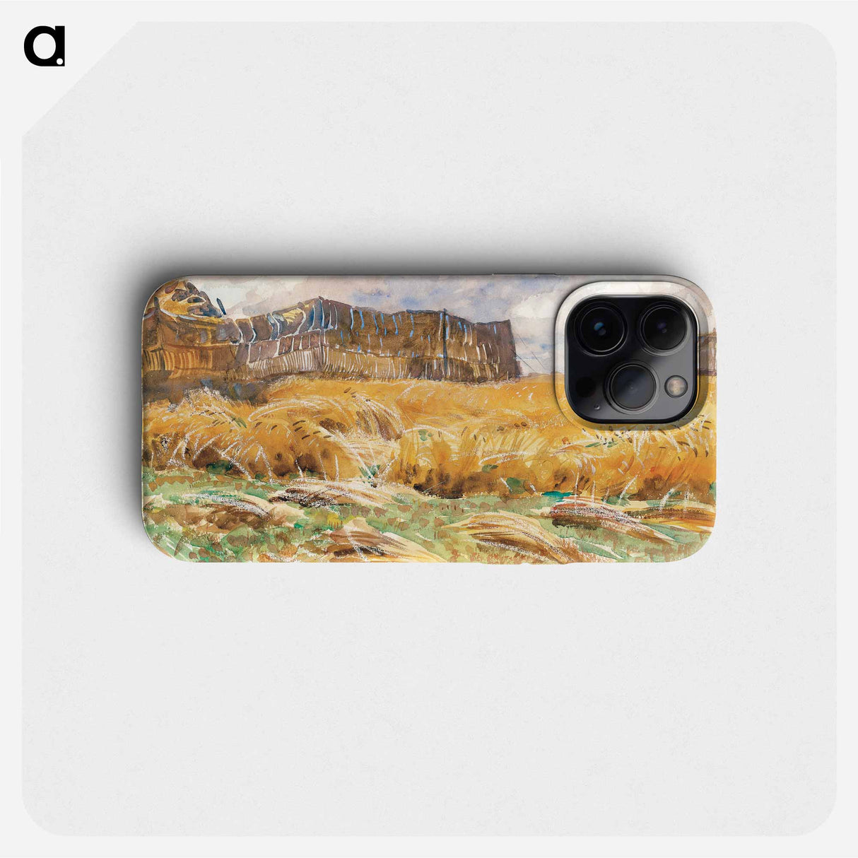 Camouflaged Field in France - ジョン シンガー サージェント Phone Case.