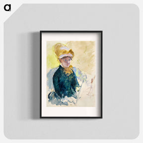 アートポスター-Mary Cassatt Self-Portrait - メアリー カサット Poster.