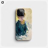 Mary Cassatt Self-Portrait - メアリー カサット Phone Case.