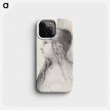 Brunnhilde - Odilon Redon Phone Case.