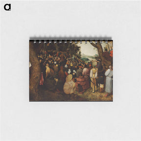 アートメモ帳-The Sermon of St. John the Baptist - ピーター ブリューゲル Memo.