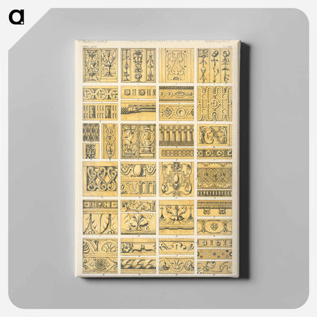 アートパネル-Nineteenth-Century Ornament
 - 装飾の文法 Canvas.
