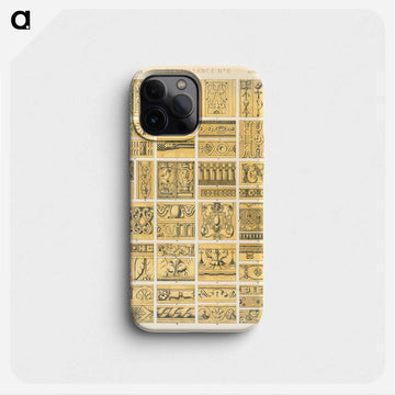 Nineteenth-Century Ornament
 - 装飾の文法 Phone Case.