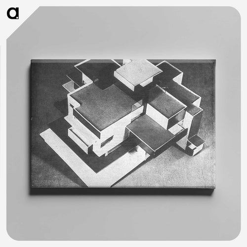 Model private house - テオ ファン ドゥースブルフ Canvas.