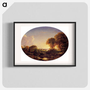 アートポスター-Catskill Landscape - トーマス コール Poster.