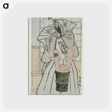 アートポストカード-Ichikawa Komazō III as Nitta Yoshisada - 東洲斎 写楽 Postcard.