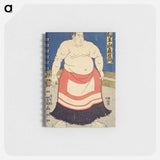アートメモ帳-Sumo-e Woodblock Print
 - 歌川 国貞 Memo.