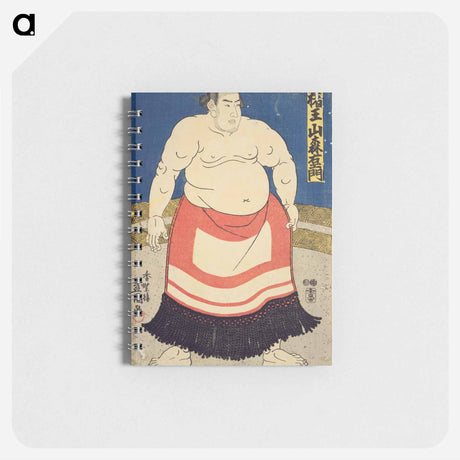 アートメモ帳-Sumo-e Woodblock Print
 - 歌川 国貞 Memo.