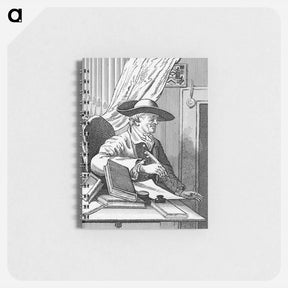アートメモ帳-English librettist Thomas Morell - ウィリアム ホガース Memo.