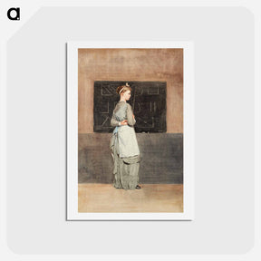 アートポストカード-Blackboard - ウィンスロー ホーマー Postcard.