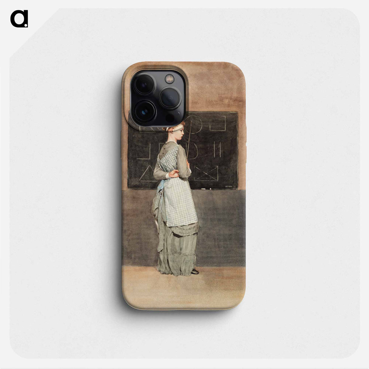 Blackboard - Winslow Homer Phone Case.