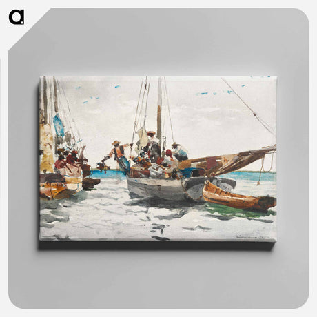 アートパネル-Market Scene, Nassau
 - イェール大学アートギャラリー Canvas.