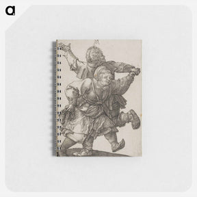 アートメモ帳-Peasant Couple Dancing - アルブレヒト デューラー Memo.