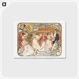 2-12_Alphonse-Mucha_hagaki