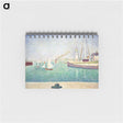 アートメモ帳-Entrance of The Port of Honfleur
 - バーンズ・コレクション Memo.