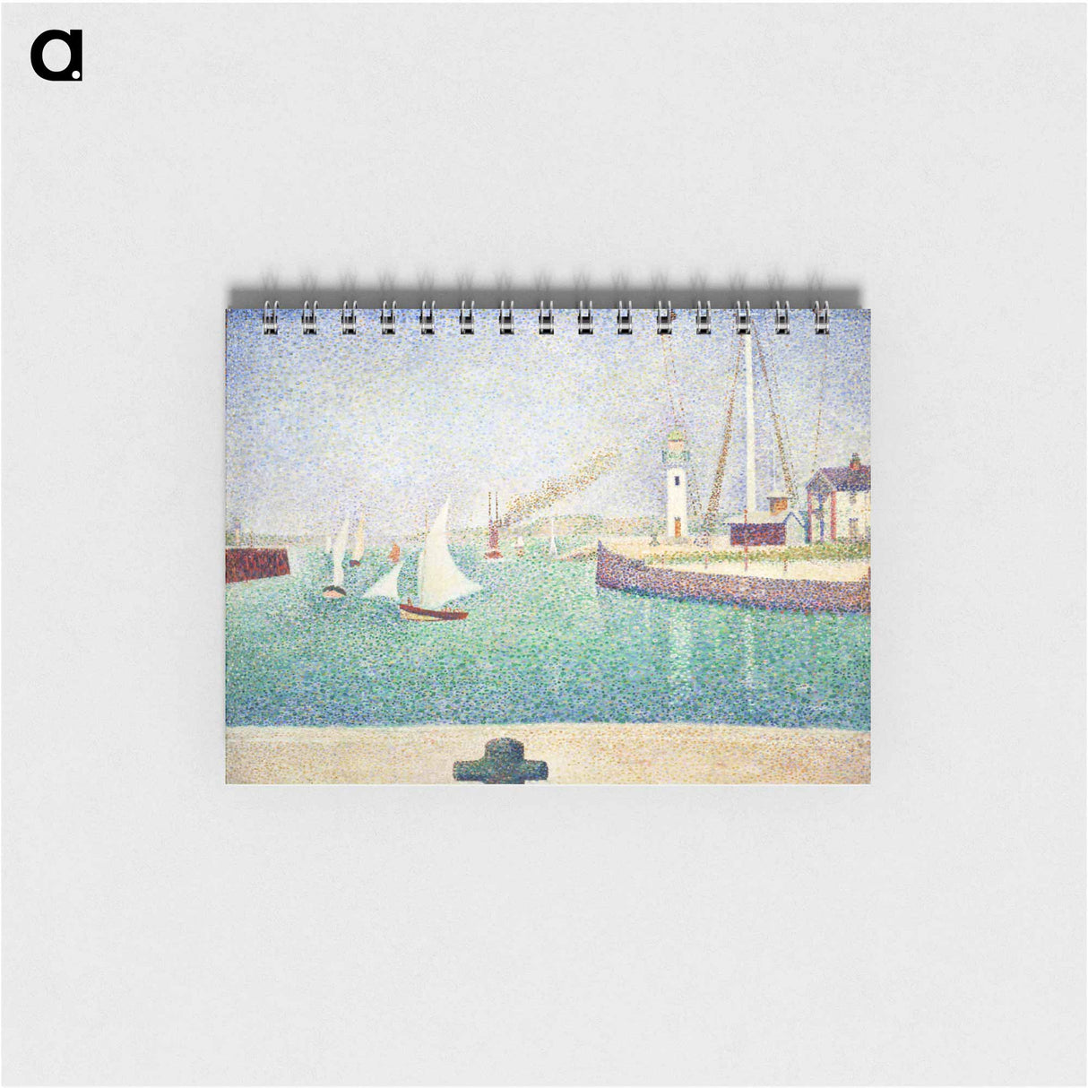 アートメモ帳-Entrance of The Port of Honfleur
 - バーンズ・コレクション Memo.
