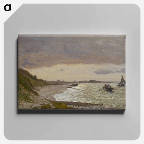 アートパネル-Impressionist. Landscape with coast. - クロード モネ Canvas.