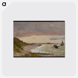 Impressionist. Landscape with coast. - クロード モネ Postcard.