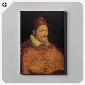 アートパネル-Pope Innocent X - ディエゴ ベラスケス Canvas.