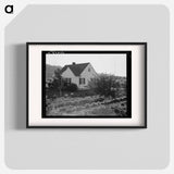 Untitled photo, possibly related to: Washington, Cowlitz County, Longview. Home on Longview homestead project - Dorothea Lange Poster.