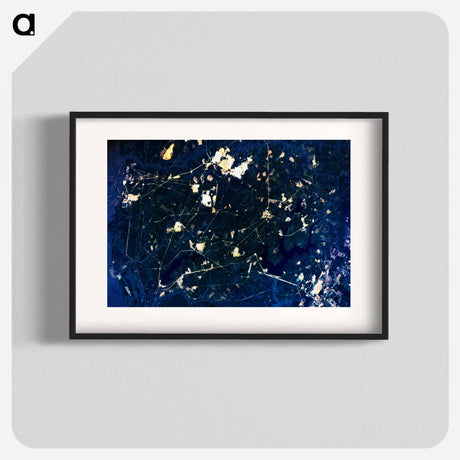 アートポスター-Savannah River Site, South Carolina
 - 上空からの地球 Poster.