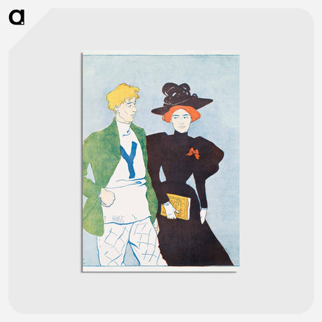 アートポストカード-Harper's November - エドワード ペンフィールド Postcard.