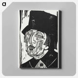 アートパネル-Annette Kolb print in high resolution by Ernst Ludwig Kirchner - エルンスト ルートヴィヒ キルヒナー Canvas.