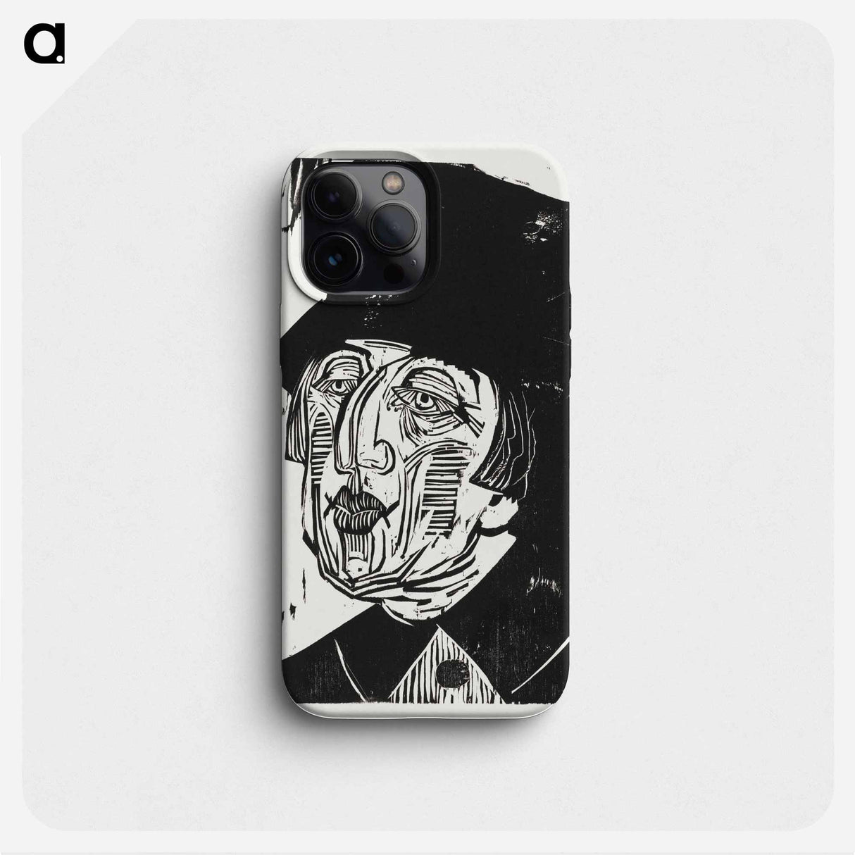 Annette Kolb print in high resolution by Ernst Ludwig Kirchner - エルンスト ルートヴィヒ キルヒナー Phone Case.