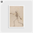 アートポストカード-Human Skeleton, Lateral View
 - ジョージ スタッブス Postcard.