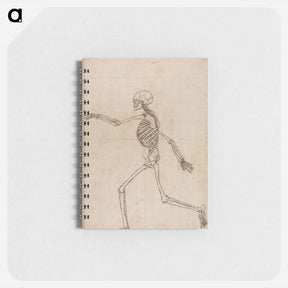 アートメモ帳-Human Skeleton, Lateral View
 - ジョージ スタッブス Memo.