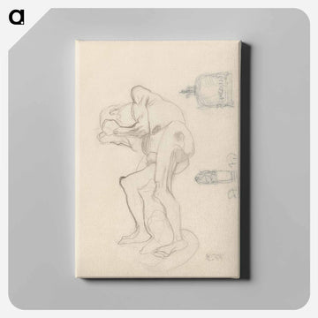 Hermine Gallia by Gustav Klimt - グスタフ クリムト Canvas.