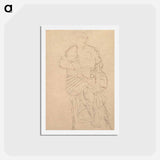 アートポストカード-Hermine Gallia by Gustav Klimt - グスタフ クリムト Postcard.