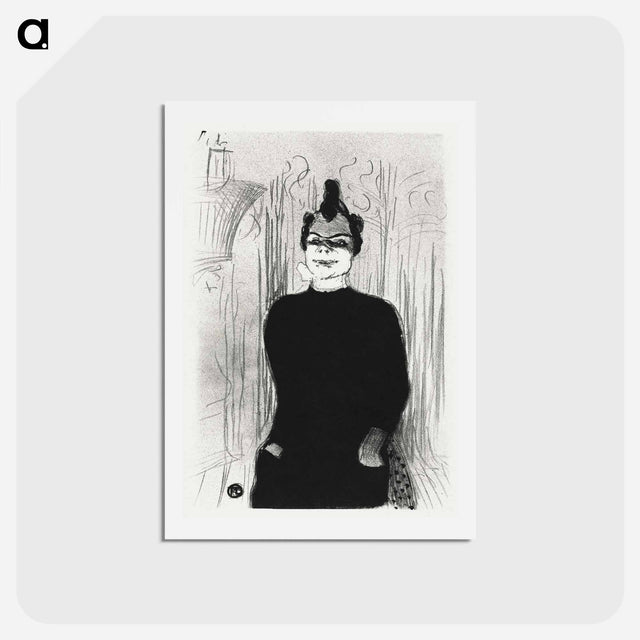アートポストカード-Nicolle - アンリ ド トゥールーズ ロートレック Postcard.
