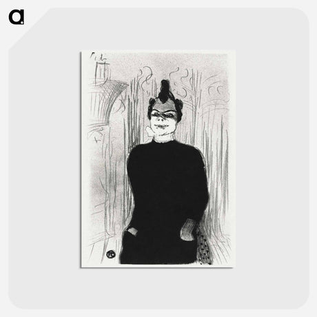 アートポストカード-Nicolle - アンリ ド トゥールーズ ロートレック Postcard.