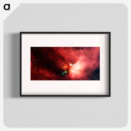 Rho Ophiuchi Dark Cloud
 - ハッブル画像 Poster.
