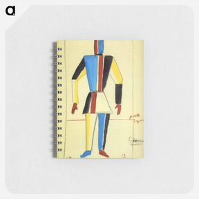 アートメモ帳-Costume for Victory over the Sun: Athlete of the Future - カジミール マレーヴィチ Memo.