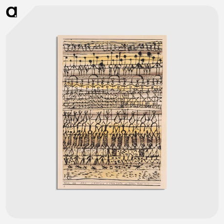 アートポストカード-Cooling in a Hot Zone Garden
 - バーゼル美術館 Postcard.