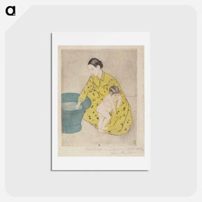 アートポストカード-The Bath - メアリー カサット Postcard.