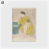 アートポストカード-The Bath - メアリー カサット Postcard.