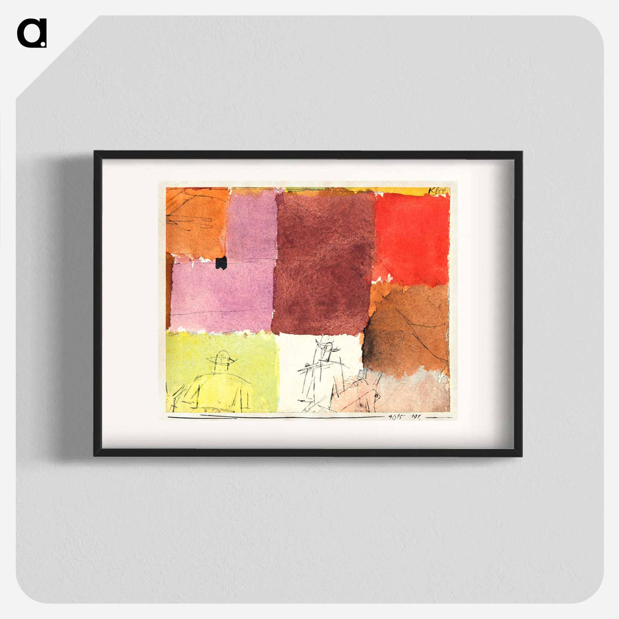 Composition with Figures
 - パウル クレー Poster.