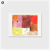 アートポストカード-Composition with Figures
 - パウル クレー Postcard.